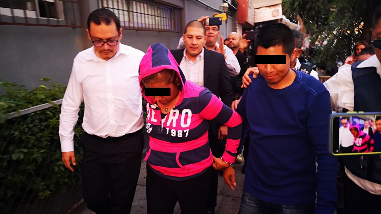Una pareja fue detenida, ya que tenían a la menor que fue robada. (Gabriel Ortega)