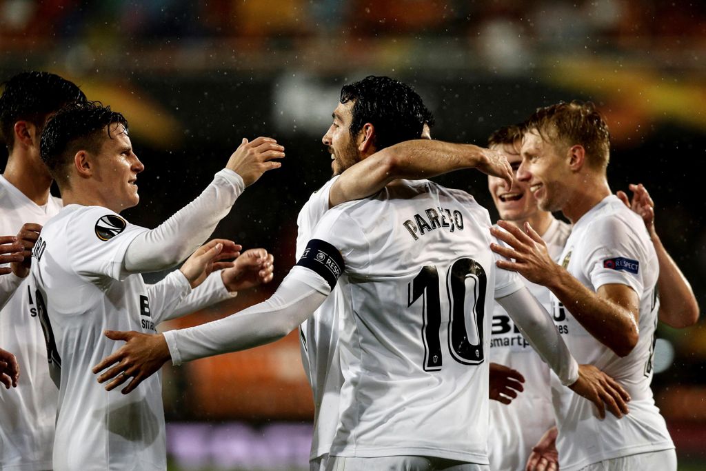 Valencia, uno de los clasificados a las Semifinales de la Europa League (EFE)