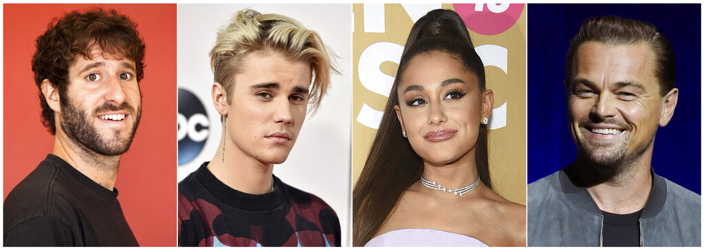 Ariana Grande, Justin Bieber, entre otros famosos participan en tema para el Día de la Tierra (AP)