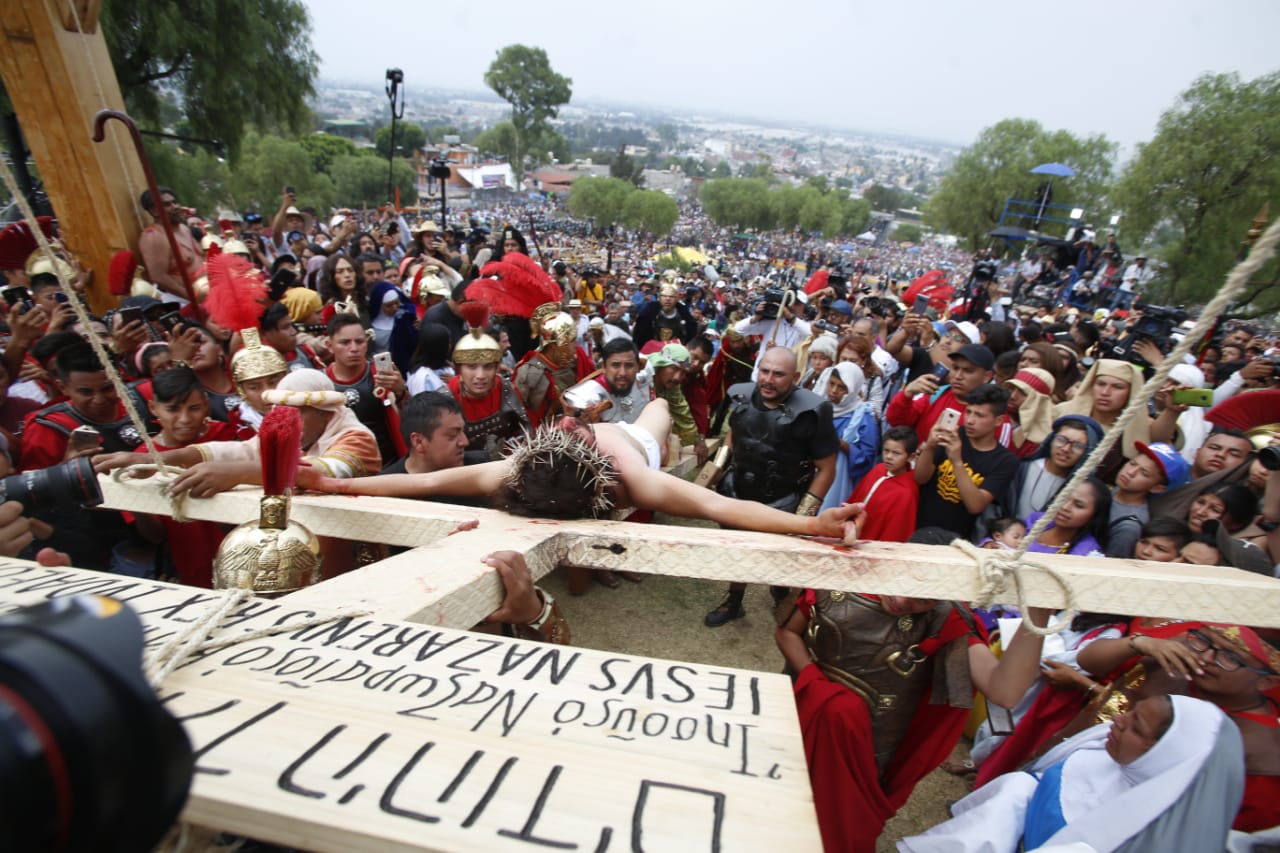 Pasión de Cristo en Iztapalapa: Viernes Santo, en vivo y en directo (Ariana Pérez)