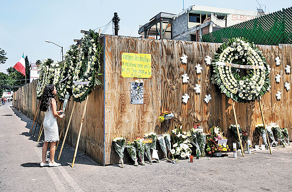 En el lugar perdieron la vida 26 personas, 19 de ellos eran niños. (Araceli López)