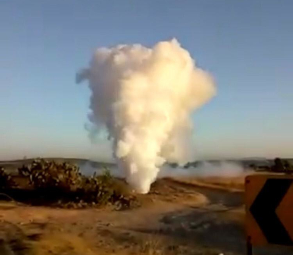 Toma clandestina provoca fuga de gas en San Juan del Río, Querétaro