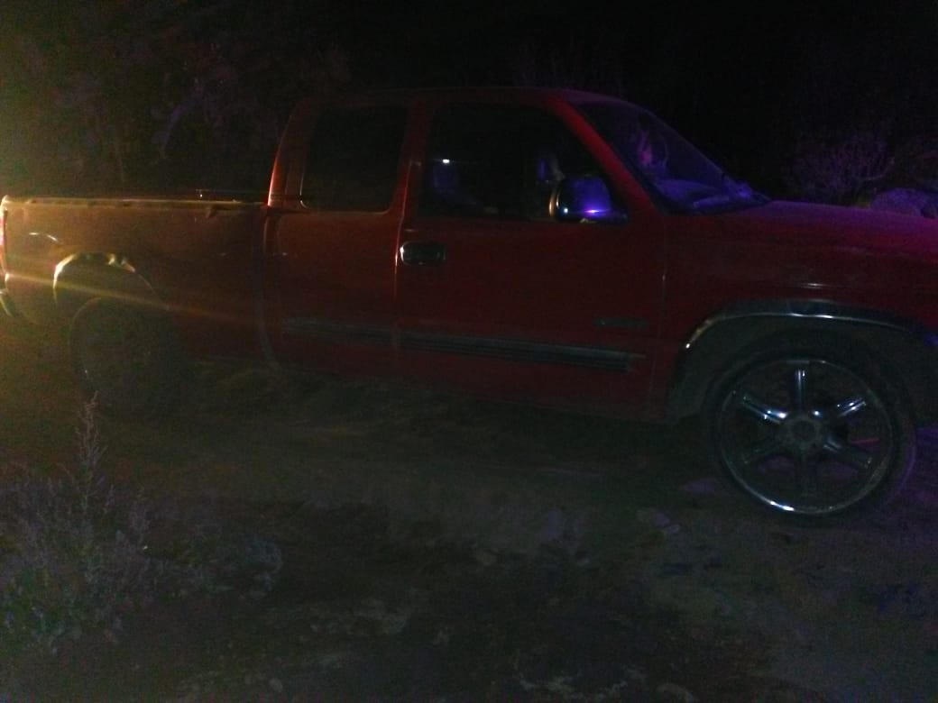 Camioneta robada con un menor al interior en Tulancingo, Hidalgo.