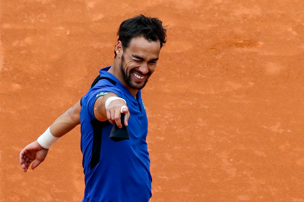 Fabio Fognini se coronó en el Masters 1000 de Montecarlo (AFP)