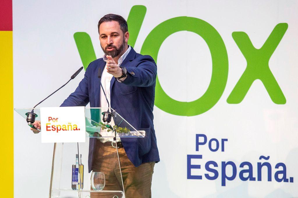 Santiago Abascal, el líder de Vox, ha asegurado que desea acabar con las asociaciones ideológicas feministas y LGBTI y sus subvenciones públicas. (EFE
