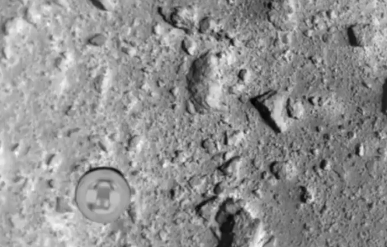 La agencia espacial japonesa cree que el subsuelo de Ryugu contiene sustancias orgánicas. (DPA)