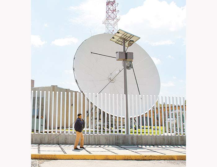 Las aseguradoras usan comunicación Satelital. Héctor Téllez