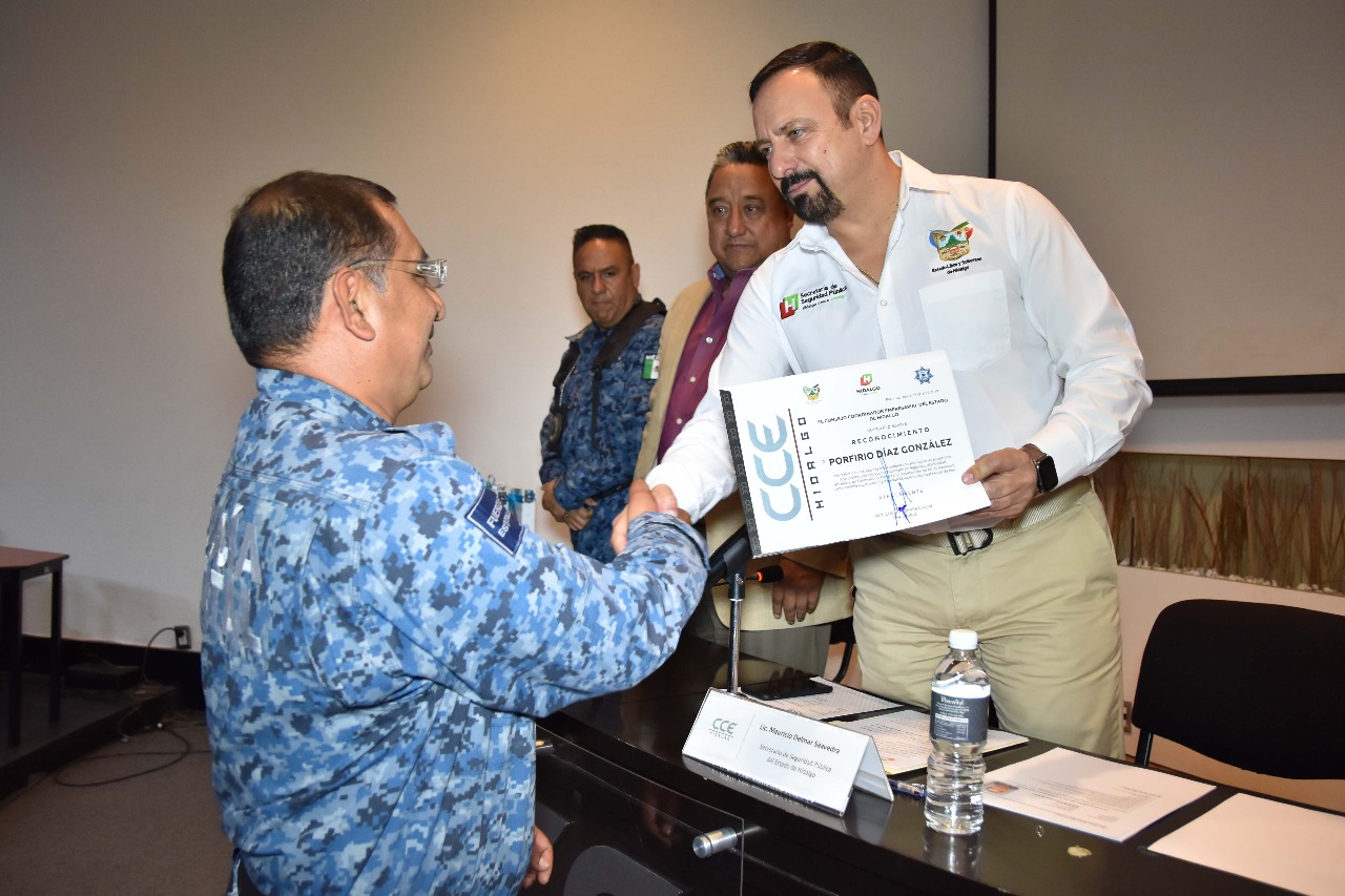 Mauricio Delmar Saavedra, secretario de Seguridad Pública de Hidalgo. (Cortesía)