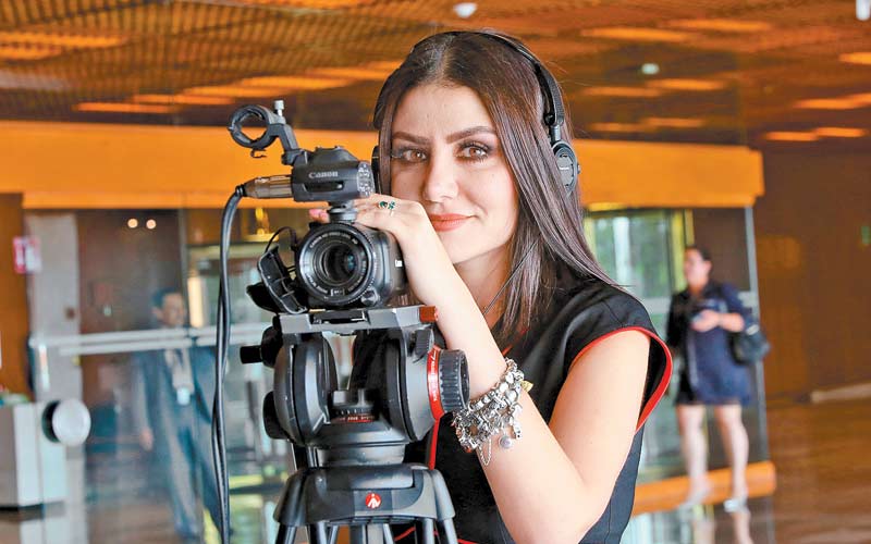 Nayeli Salvatori asevera que le gustan los nuevos retos y por eso la atrajo la 4T. (Foto: Juan Carlos Bautista)