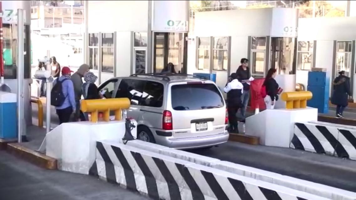 El cierre a la circulación lo realizan cada 30 minutos. (Jorge Becerril)