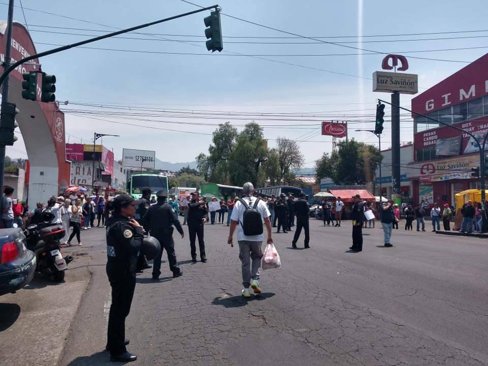 Habitantes de San Pedro Mártir bloquearon la zona. (Tomada de @EnCoapa_)