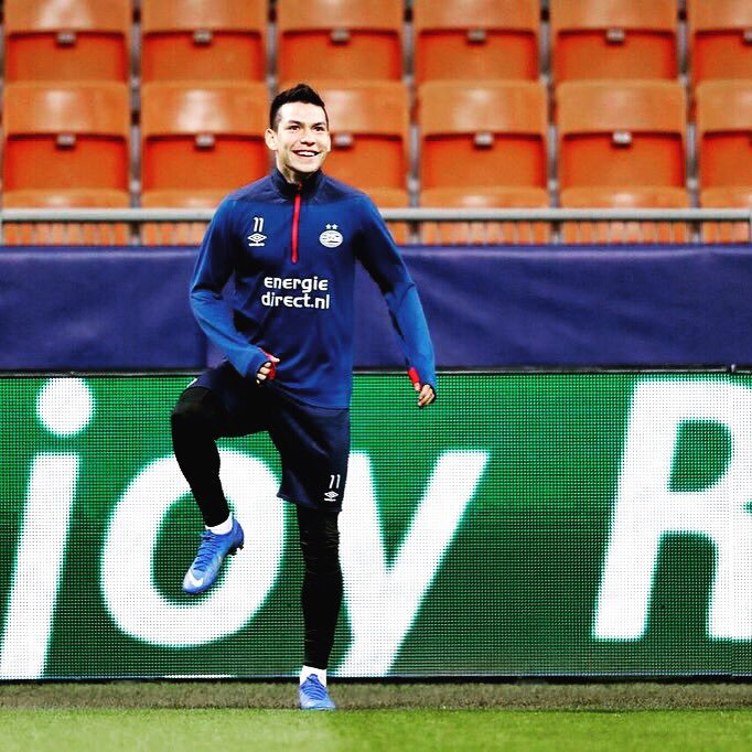 Hirving Lozano, delantero del PSV (Twitter @HirvingLozano70)