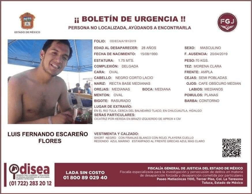 Hallan sin vida a joven reportado como desaparecido en balneario. (Cortesía)