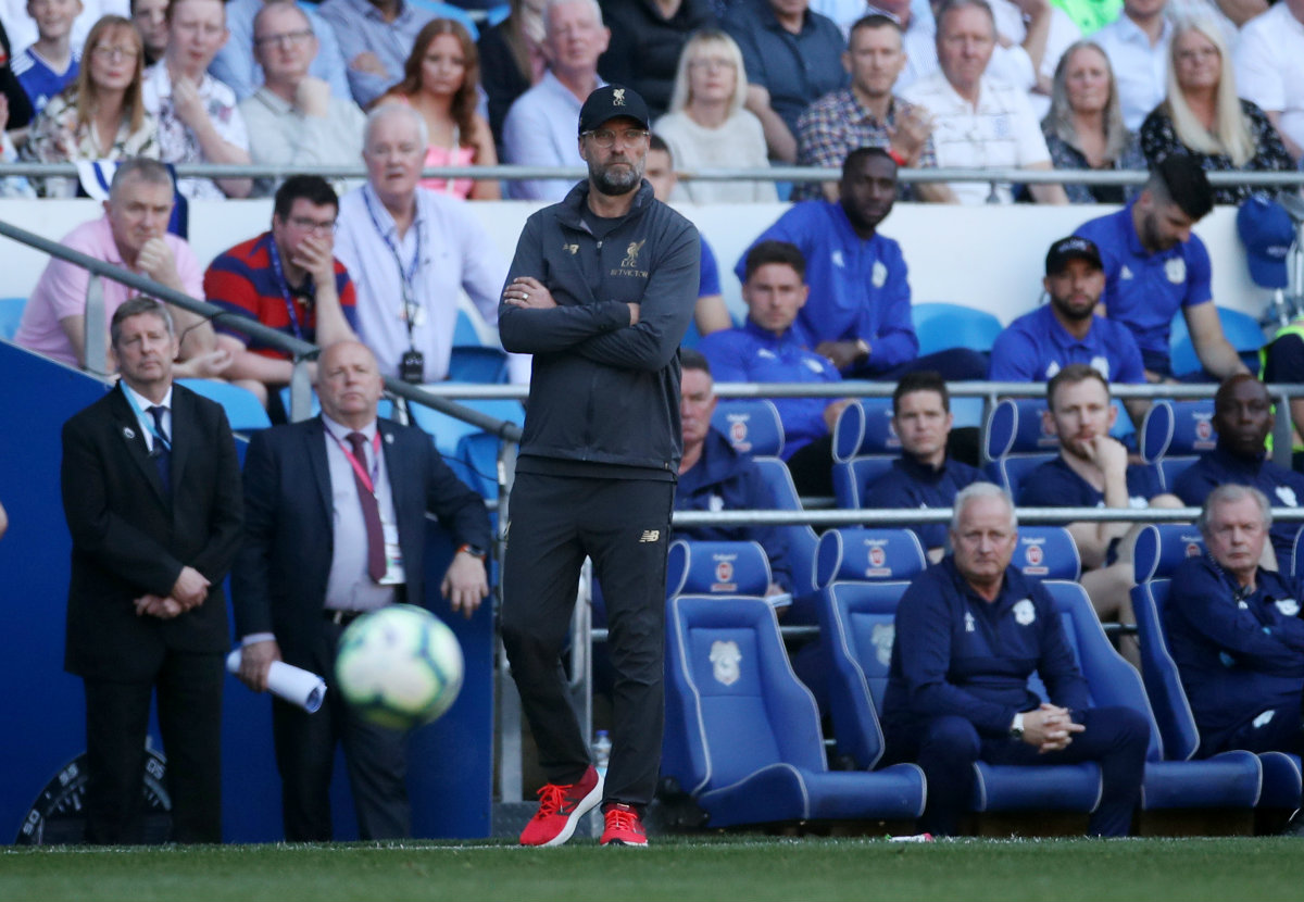 Jürgen Klopp, director técnico del Liverpool (Reuters)