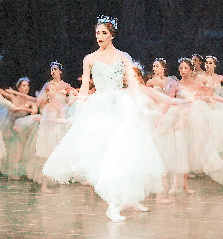 Ensayo de ‘Giselle’ en el Palacio de Bellas Artes. (Octavio Hoyos)