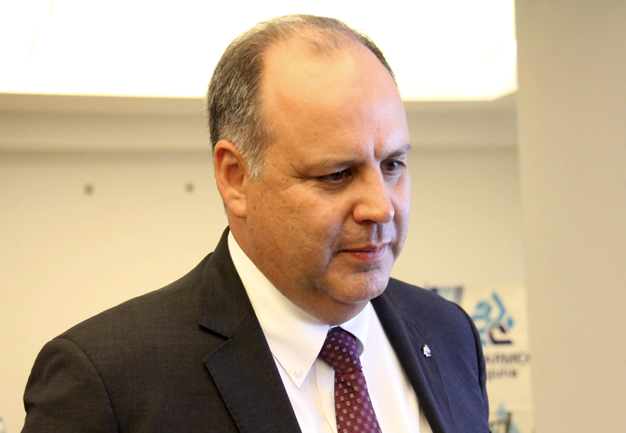 Gustavo de Hoyos Walther, presidente nacional de Coparmex. (Michael Nájera)