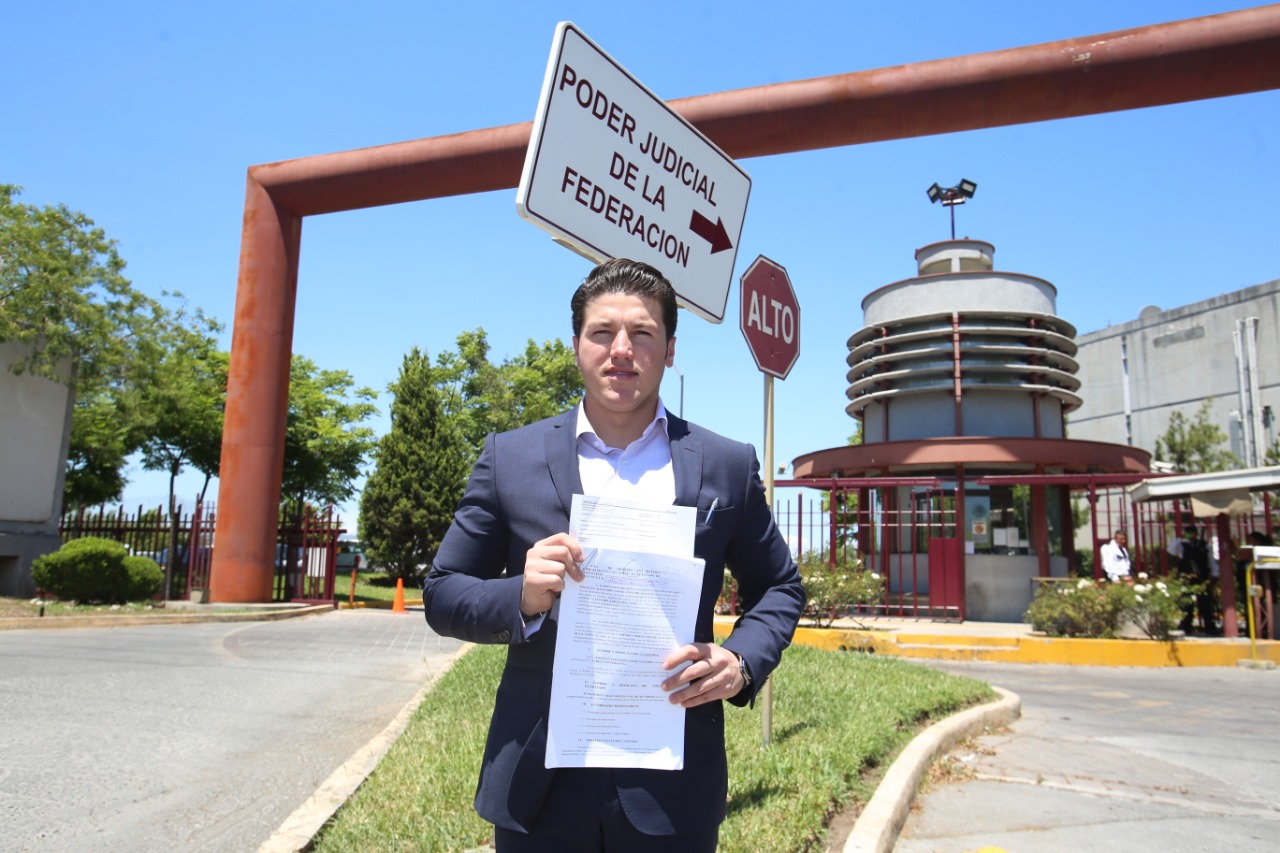 Samuel García Sepúlveda, senador por Nuevo León. Foto: Leonel Rocha