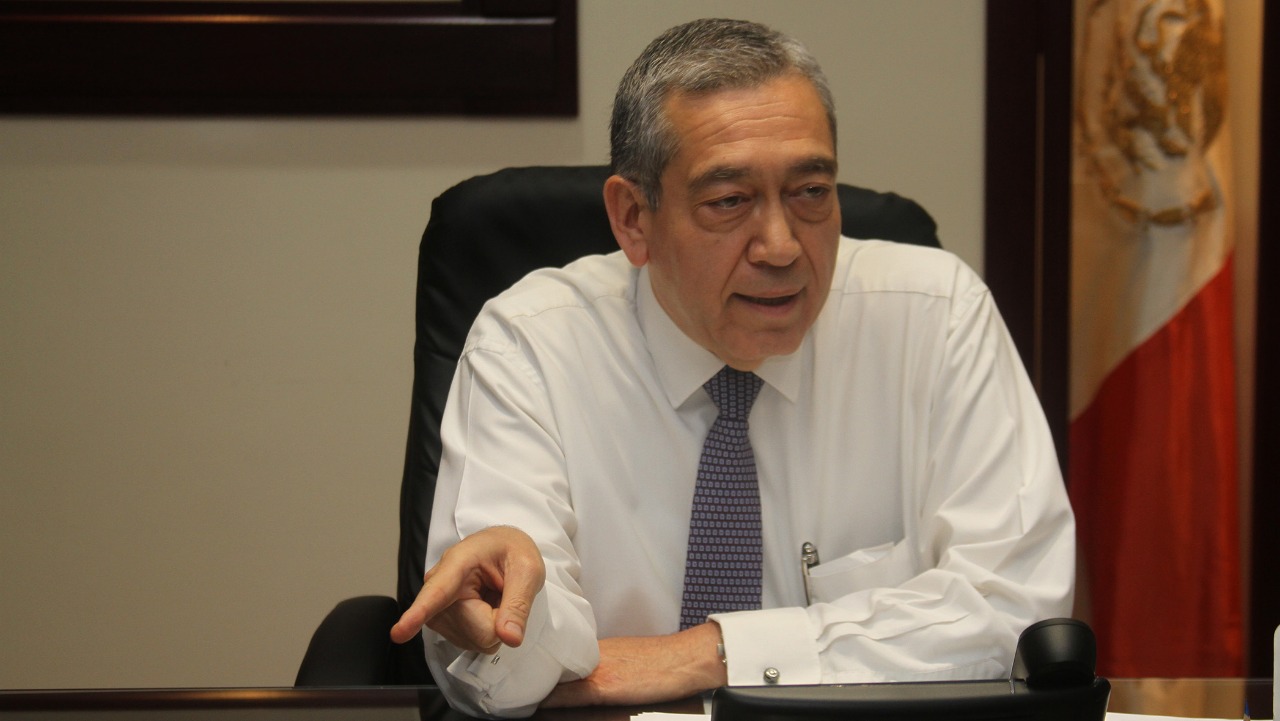 Simón Vargas Aguilar, secretario de Gobierno de Hidalgo. (Jorge Sánchez)