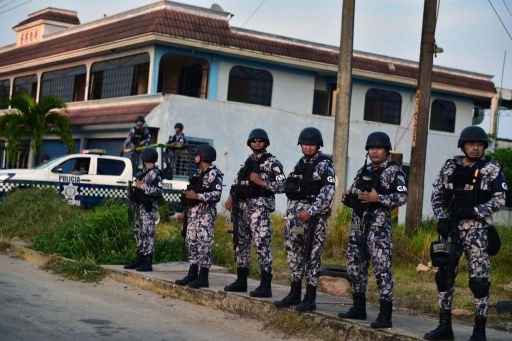 Elementos de la Guardia Nacional empezaron a patrullar en Minatitlán desde el 26 de abril. (Cuartoscuro)