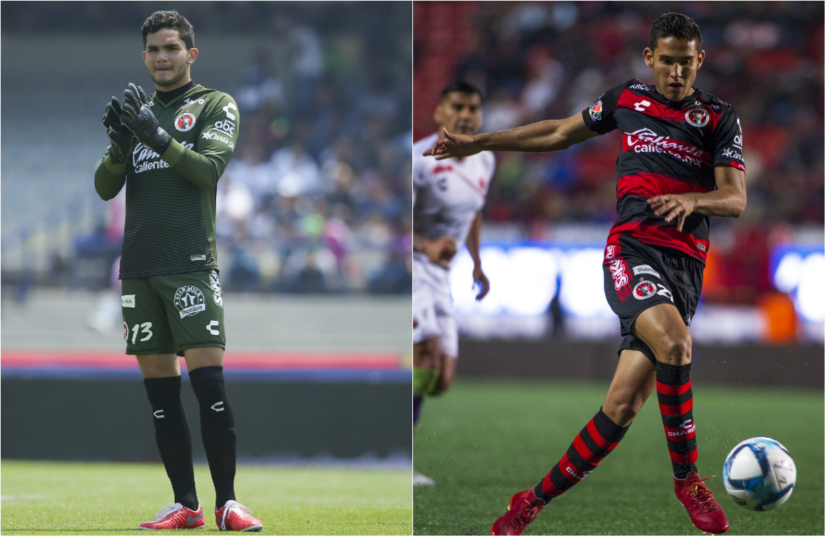 Carlos Higuera y Daniel López, jugadores de Xolos convocados con el Tri para el Mundial Sub 20 (Imago7)
