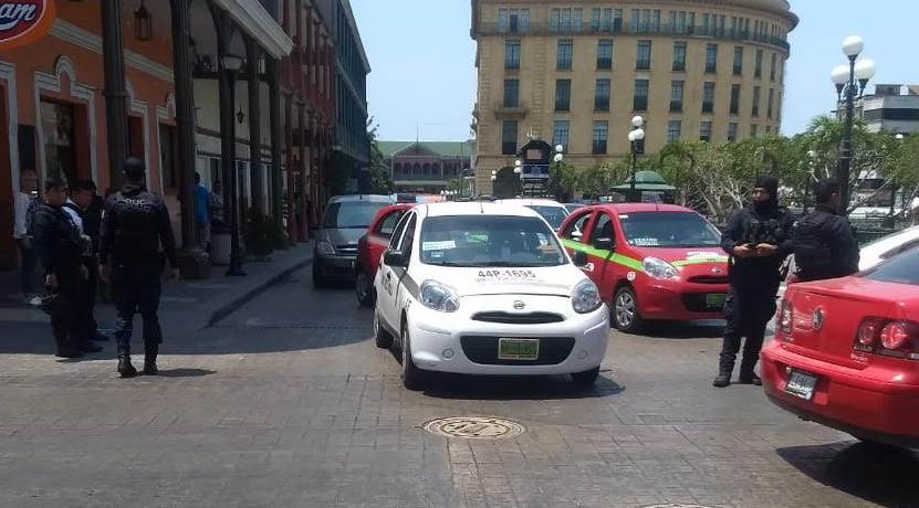 El percance se suscitó en la zona centro de Tampico.