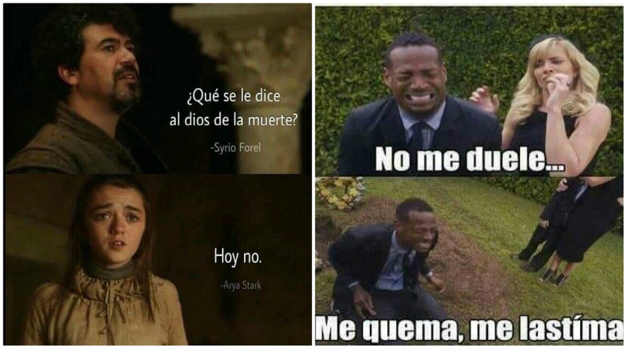 Game of Thrones memes (Twitter).