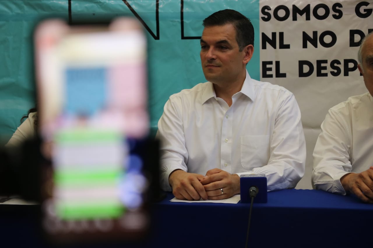 Mauro Guerra Villarreal, dirigente estatal de Acción Nacional. (Orlando Maldonado)
