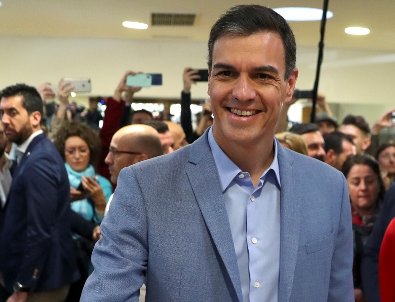 Pedro sánchez partió como favorito. (Reuters)