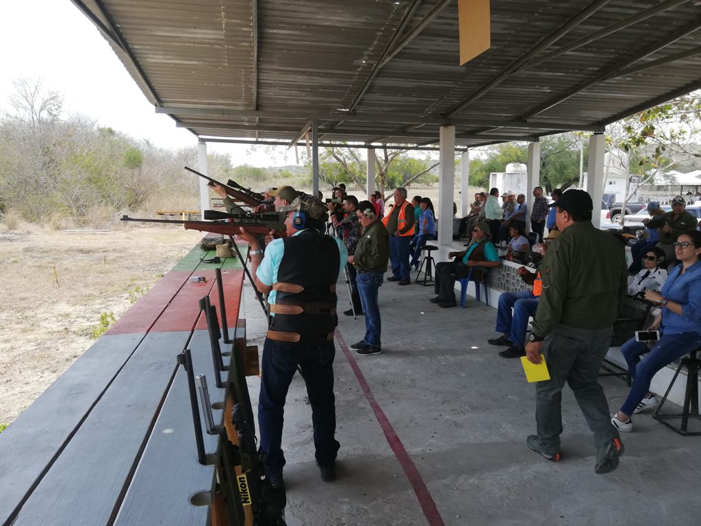 Práctica de tiro en Altamira.