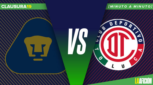 Pumas vs Toluca, en vivo y en directo, Liga MX