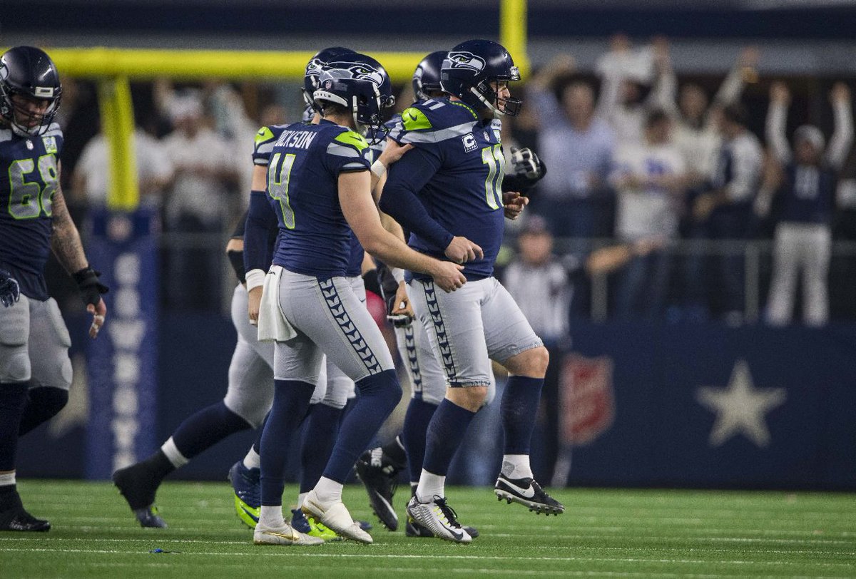 Sebastian Janikowski, pateador de los Seahawks de Seattle (Reuters)