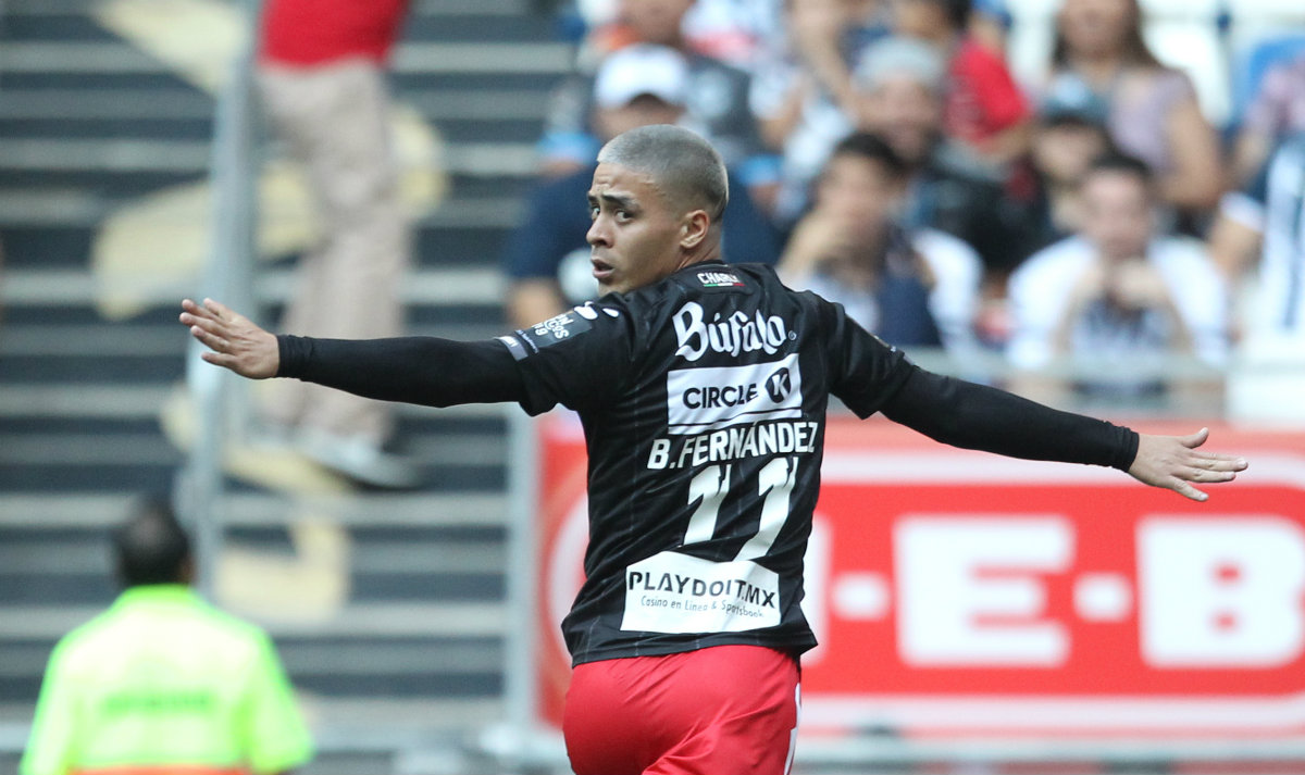 Brian Fernández, jugador de Necaxa (Imago7)