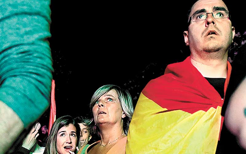 El cierre de los colegios electorales se dio a las 20:00 horas. (AFP)