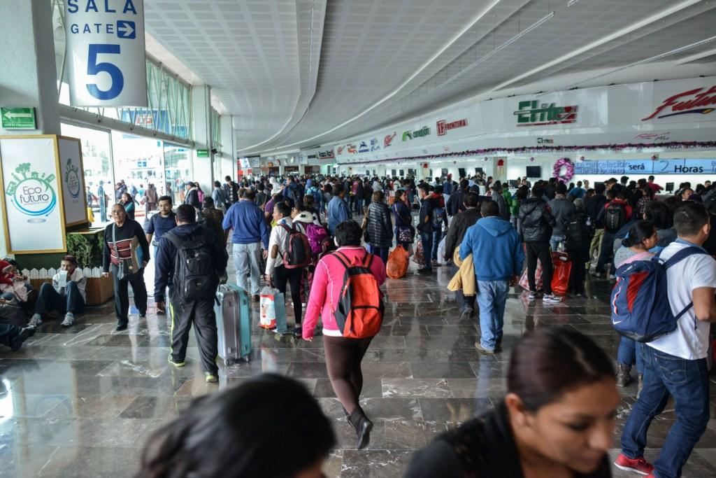 La Central de Autobuses del Norte. (Cuartoscuro)
