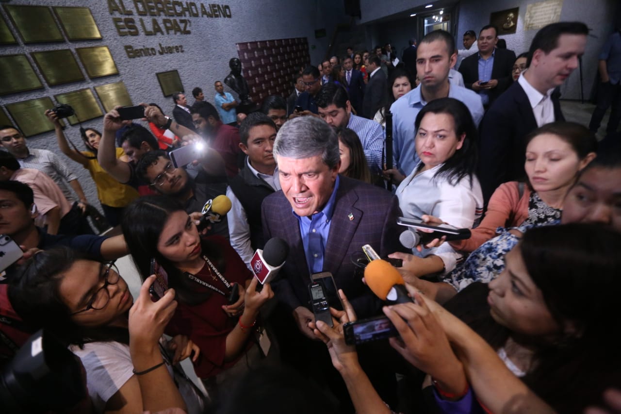 Manuel González aseguró que el paro de transporte no volverá a repetirse. Foto: Jorge López