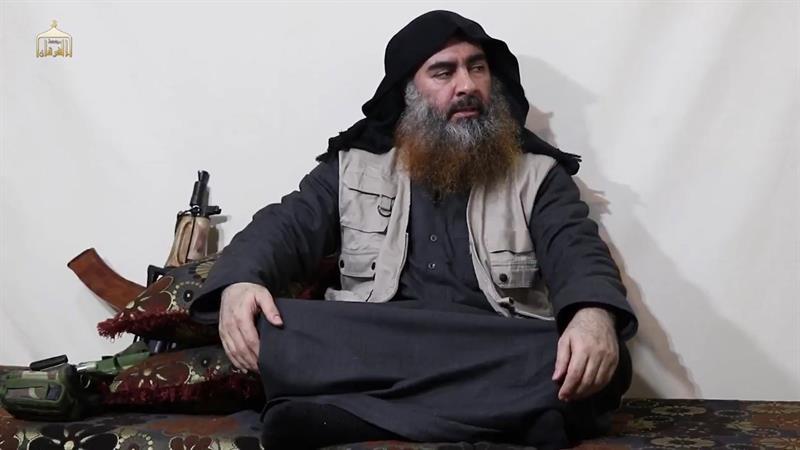En el video, Abu Bakr al Baghdadi se refirió a sucesos que ocurrieron el pasado 28 de abril.
