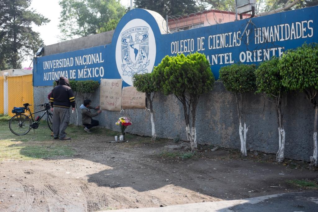 Asamblea en el CCH Oriente. (Cuartoscuro)