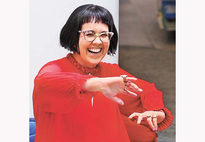 La autora trata con respeto su vida personal. Jorge Carballo