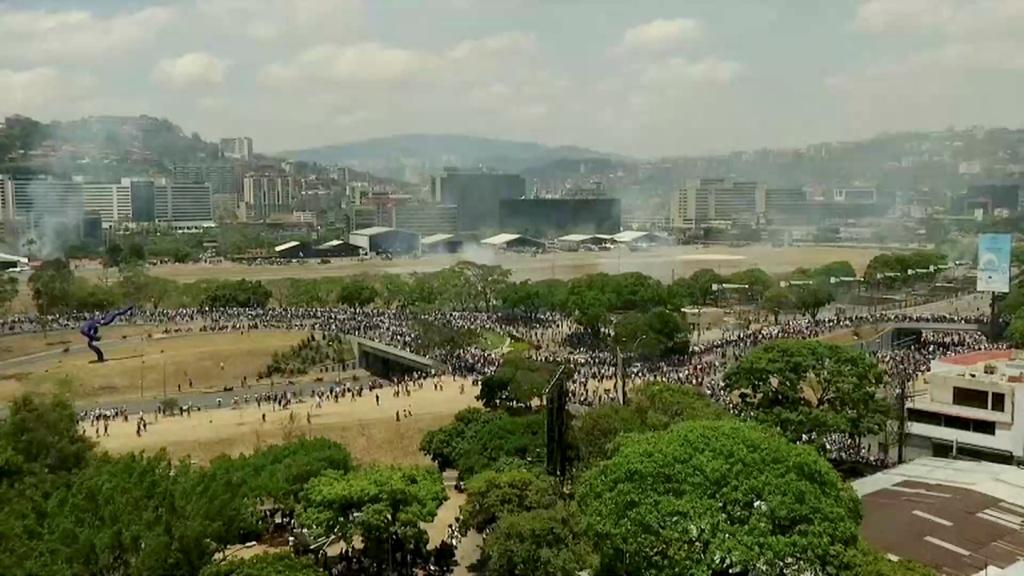 En La Casona se han desatado las principales protestas contra Nicolás Maduro (Reuters)