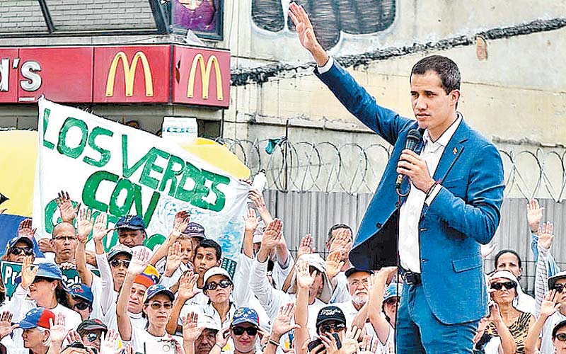 El jefe parlamentario es apoyado por 50 naciones. (AFP)