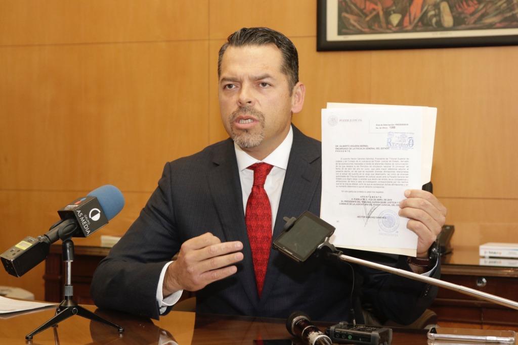 Héctor Sánchez Sánchez,  presidente del Tribunal Superior de Justicia (Agencia Enfoque)