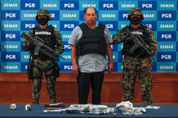 Mario Cárdenas Guillén fue detenido en septiembre de 2012.