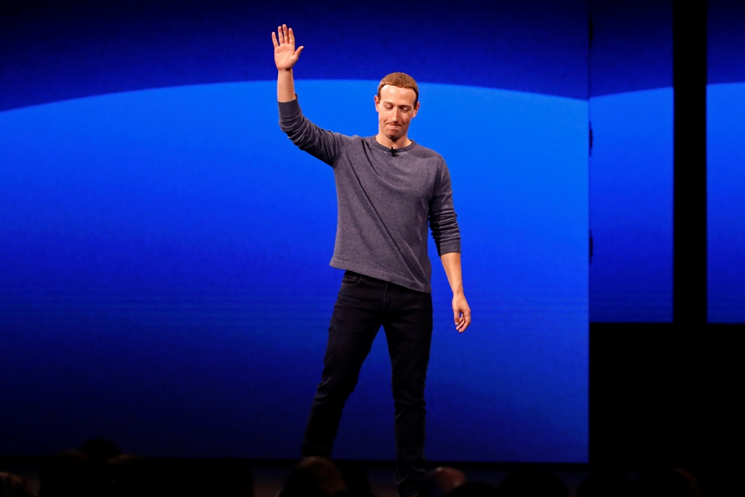 Mark Zuckerberg en la conferencia de Facebook F8 (Reuters).