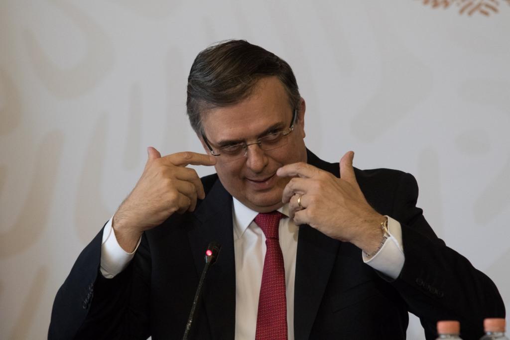El secretario de Relaciones Exteriores, Marcelo Ebrard (Cuartoscuro)