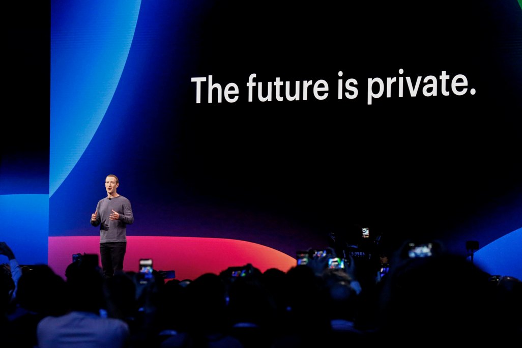 Zuckerberg, en la conferencia de Facebook en San Francisco (AFP).
