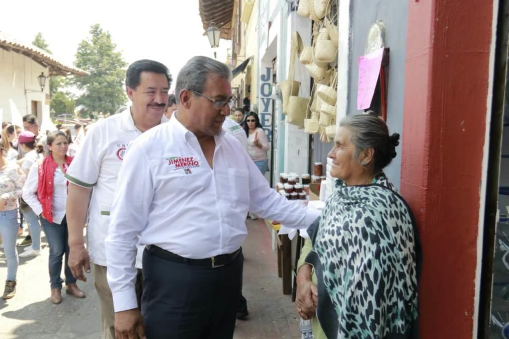 Alberto Jiménez Merino visitó el municipio de Zacatlán (Especial)