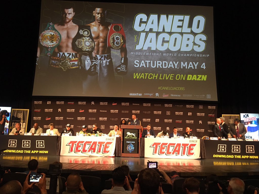 'Canelo' y Jacobs se enfrentarán el 4 de mayo en Las Vegas (Érika Montoya)