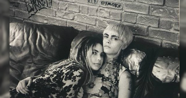 Cara Delevigne responde a comentarios homofóbicos (Instaram)