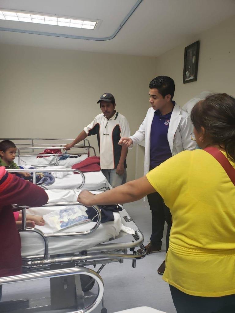 Los menores fueron llevados a diferentes centros asistenciales. (Isabel Zamudio)