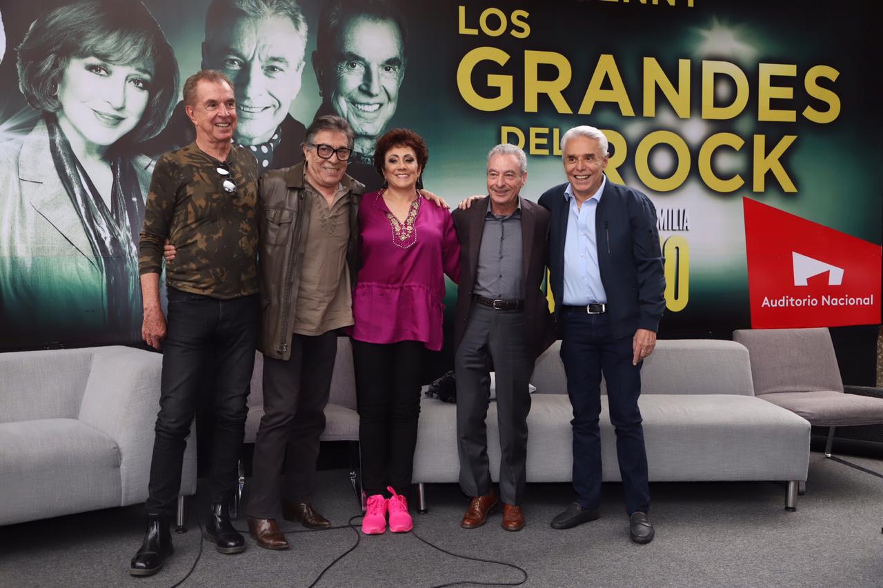 Los grandes del rock se presentarán este Día de las madres, en el Auditorio Nacional a las 8 pm (Édgar Negrete).